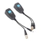 thumbnail image 5 of 1 par de transceptores Balun de alimentación de video BNC coaxial pasivo para CCTV a conector RJ45, 5 of 15