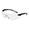 IGNITE SAFETY EYEWEAR BLACK/SILVER FRAME CLEAR LEN