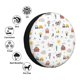 thumbnail image 4 of Fotbe Farm Animals Funda de Llanta de Repuesto con Estampado, Engrosada, Ajuste Universal para Jeep, Remolque, RV, SUV, Camión-15 inch, 4 of 6