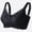 #Black, variant on FUNUONY Women's Front Zipper Sports Bra Wireless Ultra Soft Front Zip Wireless Lifting Bra,Seamless Comfortable Shaping Bras for Women,Full Coverage Everyday Bras,Push Up Tshirt Bras for Women