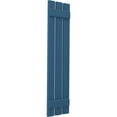 thumbnail image 3 of Ekena Millwork 11 1/2"W x 75"H Americraft Three Board (2 Batten) Exterior Real Wood Spaced Board-n-Batten Shutters (Per Pair), Sojourn Blue, 3 of 10