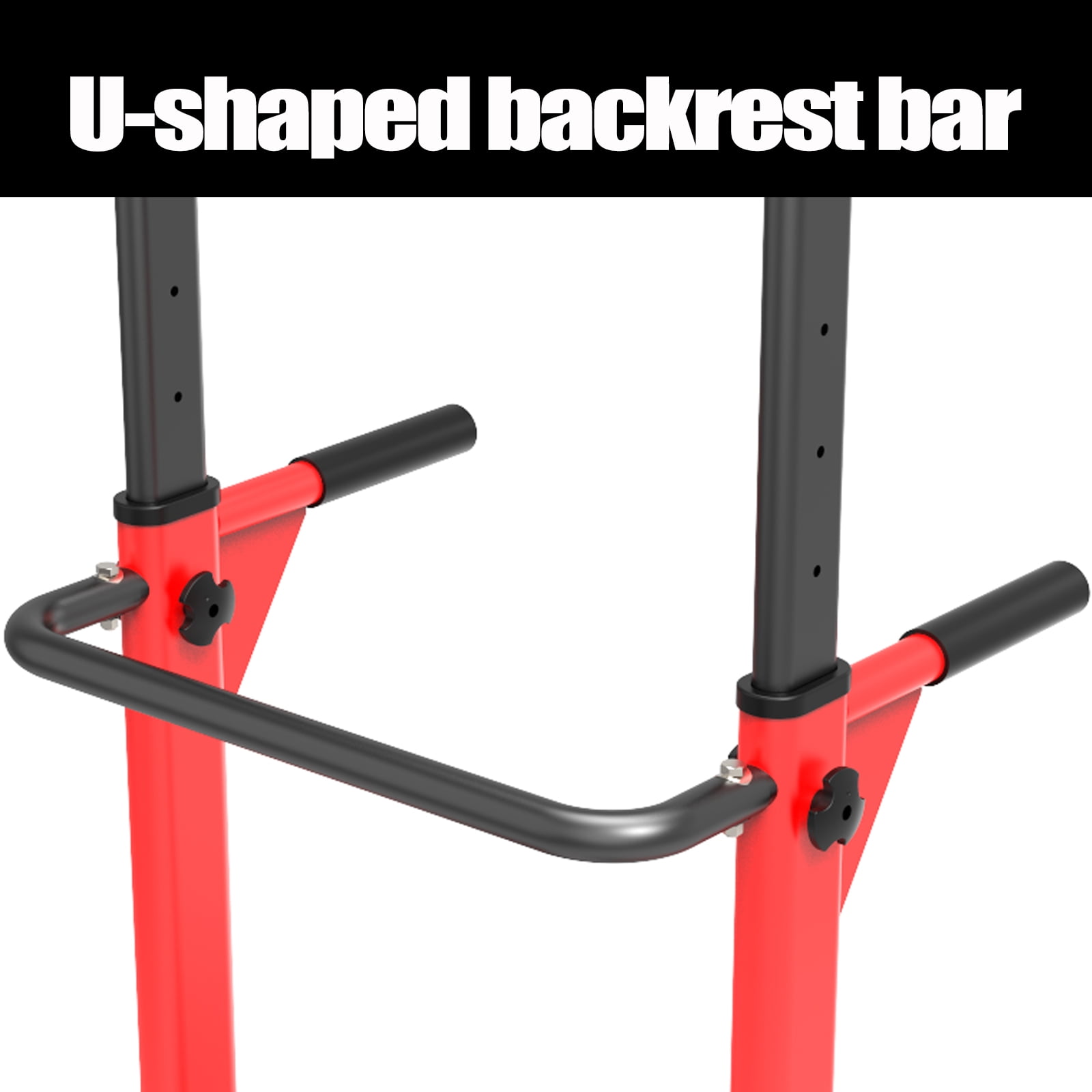 Pull Up Dip Station For Home Gym Strength Training Fitness Workout Station Chin-Ups Push-Ups Pull-Ups Dip-Ups 330LBS
