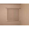 thumbnail image 4 of Single Curtain Rod Brackets – No Drill, No Damage – Perfect Curtains Every Time – 1” Silver,2 PCS, 4 of 7