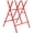Red 83, variant on Adjustable Folding Log Saw Horse with Non-Slip Foot Pads, Heavy Duty Steel Sawhorse for Cutting Wood, Lightweight Portable Sawhorse for Workshop