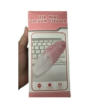 USB Mini Vacuum Cleaner for Keyboard, Desk, and Car — Portable Rechargeable Dust Cleaner with Strong Suction