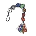 thumbnail image 1 of Colgante de espejo retrovisor de automóvil de la suerte, buenos deseos, longevidad, adornos Fengshui, chakras, 1 of 5