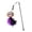 Black-4, variant on Halloween Cat Teaser Wand Interactive Cat Toys with Pumpkin Spider Skull Tassels Elastic Feather Stick Fun Exerciser for Kittens Cats Pet Launcher Accessories Halloween Party 18x10 Inch
