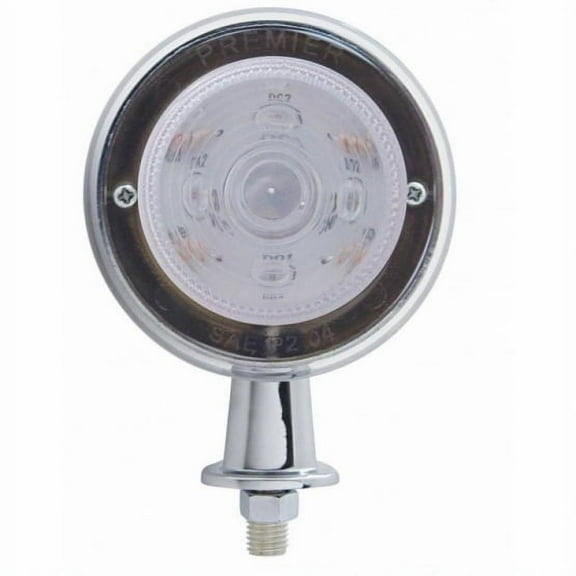 13 LED 1 1/8" Arm Honda Light Kit - Amber LED/Clear Lens