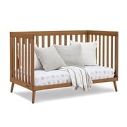 Delta Children Essex 4-in-1 Convertible Crib - Greenguard Gold Certified - Converts from Baby Crib to Toddler Bed, Daybed and Sofa Bed, Fits Standard Full-Size Crib Mattress, Chestnut