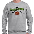 thumbnail image 2 of Momster Sweatshirt Unisex Small Grey, 2 of 5