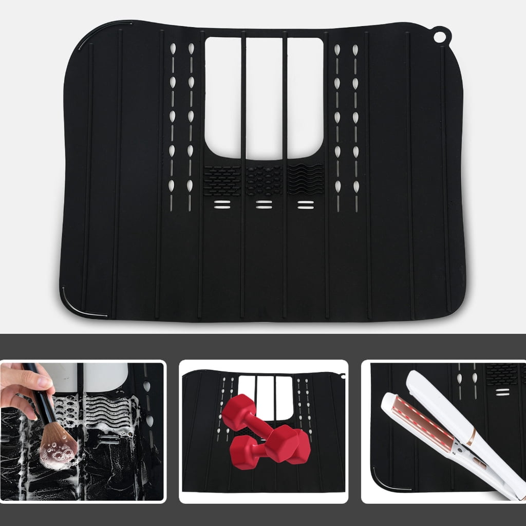 Aellinatey Bathroom Sink Cover Foldable Sink Cover Beauty Makeup Mats for Counter Space