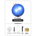 thumbnail image 3 of Adornos navideños, bolas gigantes inflables para disfraz de agente, 3 of 7