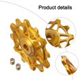 thumbnail image 2 of CNC Pulley Rear Derailleur 12/14T Wheel Si3N4 Ceramic Bearings Lightweight Design Improved Speed Change Performance, 2 of 11