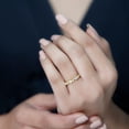 thumbnail image 6 of Certified Moissanite Eternity Ring for Women (1.75 CT, D-VS1 Quality), 18K Yellow Gold, US 8.75, 6 of 9