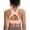 Pink, variant on Women’s Sports Bra Medium Support Racerback Open Back Workout Bra with Fixed Cups