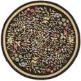 thumbnail image 2 of Safavieh Chelsea Dania Bordered Area Rug, Black, 8' x 8' Round, 2 of 11