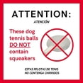 thumbnail image 4 of Pelotas de tenis Midlee X-Small Dog, 12 unidades, 3,8 cm de diámetro, 4 of 4