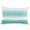 Mint, Sage, White, variant on Ombre Grey Teal Throw Pillow Cover 20 x 36 Inch Decorative Pillow Cover Modern Abstract Art Gradient Lumbar Pillowcase Seasonal Rectangle Cushion Case for Couch Sofa Bed Living Room
