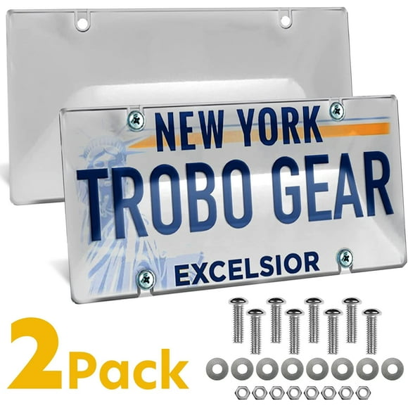 Tint License Plate Cover