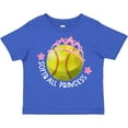 thumbnail image 3 of Inktastic Softball Princess- Tiara Girls Toddler T-Shirt, 3 of 5