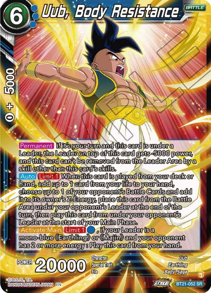 Dragon Ball Super Collectible Card Game Destroyer Kings Series 6