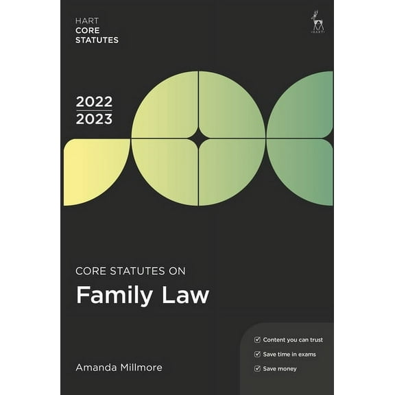 Hart Core Statutes Core Statutes on Family Law 2022-23, (Paperback)