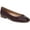 Wine Leather, variant on Womens Aerinn Leather Padded Insole Ballet Flats