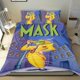 thumbnail image 1 of Aventuras de la Máscara Conjunto de sábanas temático, trío de piezas, cómodo y amigable con la piel, diseño único, regalo de decoración para el hogar para familiares, amigos y fans,135cm *200cm, 1 of 6