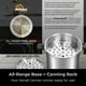 thumbnail image 5 of Bote de Presión Denali Canning en Aluminio y Acero Inoxidable de 23 Cuartos Compatible con Inducción, 5 of 8