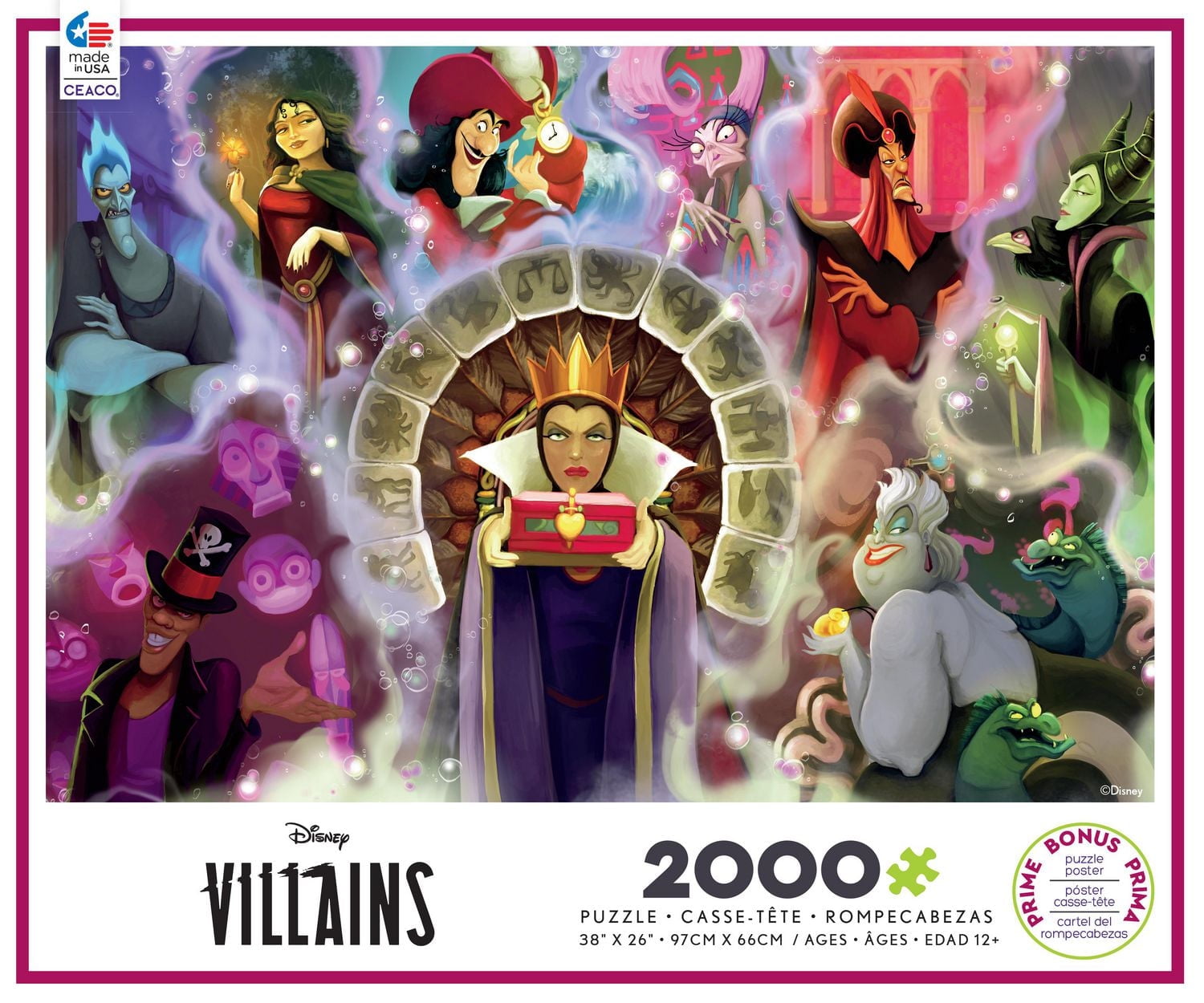 DISNEY - VILLAINS 2 - PUZZLE 2000 PIÈCES