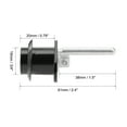 thumbnail image 2 of Uxcell Drawer Lock Desk Locks 0.75" Cylinder Diameter Black 2 Pcs, 2 of 5