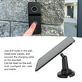 thumbnail image 3 of 12W Solar Panel, IP66 Waterproof, 360 Degree Adjustable Bracket Camera Solar Panel, Ideal for  ,  2K Camera,  Video  2 3 4 Plus, 3 of 8