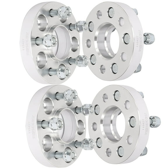 AUTOMUTO 4set 1" 25mm Thick 5x110 to 5x110 12x1.5 Studs Wheel spacers 5 lug fit 2004-2011 for Chevrolet for Malibu 2005-2010 for Pontiac G6 2006-2009 for Pontiac Solstice