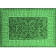 thumbnail image 1 of Ahgly Company Indoor Rectangle Oriental Emerald Green Industrial Area Rugs, 8' x 12', 1 of 4