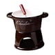 thumbnail image 5 of Olla para fondue de chocolate Olla para fondue de queso Electrodomésticos de cocina Batería de cocina Calentador de mantequilla Marrón, 5 of 9