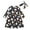 Black, variant on Utlike Hallomas Girls Dresses Kids Baby Long Sleeve Pumpkin Printed Princess Dress Relaxing Fit Sundress For Girl Size 2 Years-3 Years