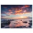 thumbnail image 2 of Passero Cape Spring Sunrise - Seashore Photo Canvas Art Print, 2 of 3