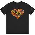 thumbnail image 5 of Kente Love Heart T-Shirt &ndash; African Heritage Pride Tee for Men & Women &ndash; Black History & Cultural Fashion, 5 of 51