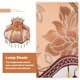 thumbnail image 2 of Pantalla de lámpara de tela, cubierta de lámpara con borlas Retro, lámpara de mesa decorativa, cubierta de lámpara de noche, 2 of 5