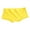 Yellow, variant on Joernso Men Boxer Underwear Solid Color Breathable Elastic Boxer Briefs U-Convex Flat-Angle Design Panties Home Wear
