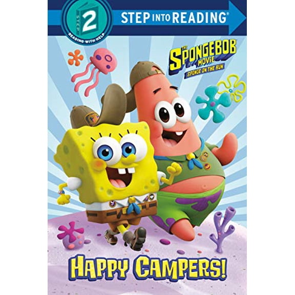 Pre-Owned Happy Campers! (The Spongebob Movie: Sponge on the Run: Step into Reading, Step 2) Hardcover