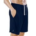 thumbnail image 3 of NY Threads 5 Pack Men's Athletic Shorts Quick Dry Loose-Fit Lightweight Running Workout Gym Shorts with Pockets, Medium, Black/Black/Navy/Dark Grey/Army Green, 3 of 6