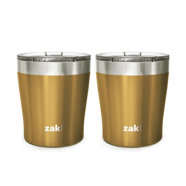 Zak Stainless Steel 10 oz. 2Piece Wine Tumbler Set Dayton Vacuum