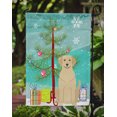 thumbnail image 3 of Carolines Treasures BB4180GF Merry Christmas Tree Yellow Labrador Flag Garden Size, 3 of 3