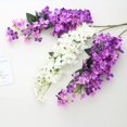 thumbnail image 6 of Efavormart 4 Pack 41" Tall Purple Silk Hydrangea Stems Artificial Flowers For Wedding Floral Arrangements, 6 of 9