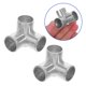thumbnail image 1 of FENGGUIQU 6Ud Conector Modular De Tubo Redondo Para Plástico Con Firme Plata, 1 of 6