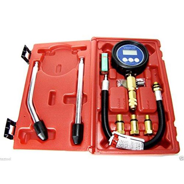 Electronic Engine Compression Tester Gauge Kit