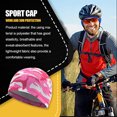 thumbnail image 2 of Cooling Skull Caps Tela De Malla Ciclismo A Prueba De Frío Servicio Prolongado Accesorios Para Ciclismo Forro Para Casco Ym-M-C-07Rose Red Yuarrent OD019374-17, 2 of 6
