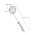 thumbnail image 2 of VERDANVERSE Culinary Enthusiasts Skimmer Spoon Silver 1Pcs 12.3X3.1X3.1in Fine Mesh Stainless Steel, 2 of 8