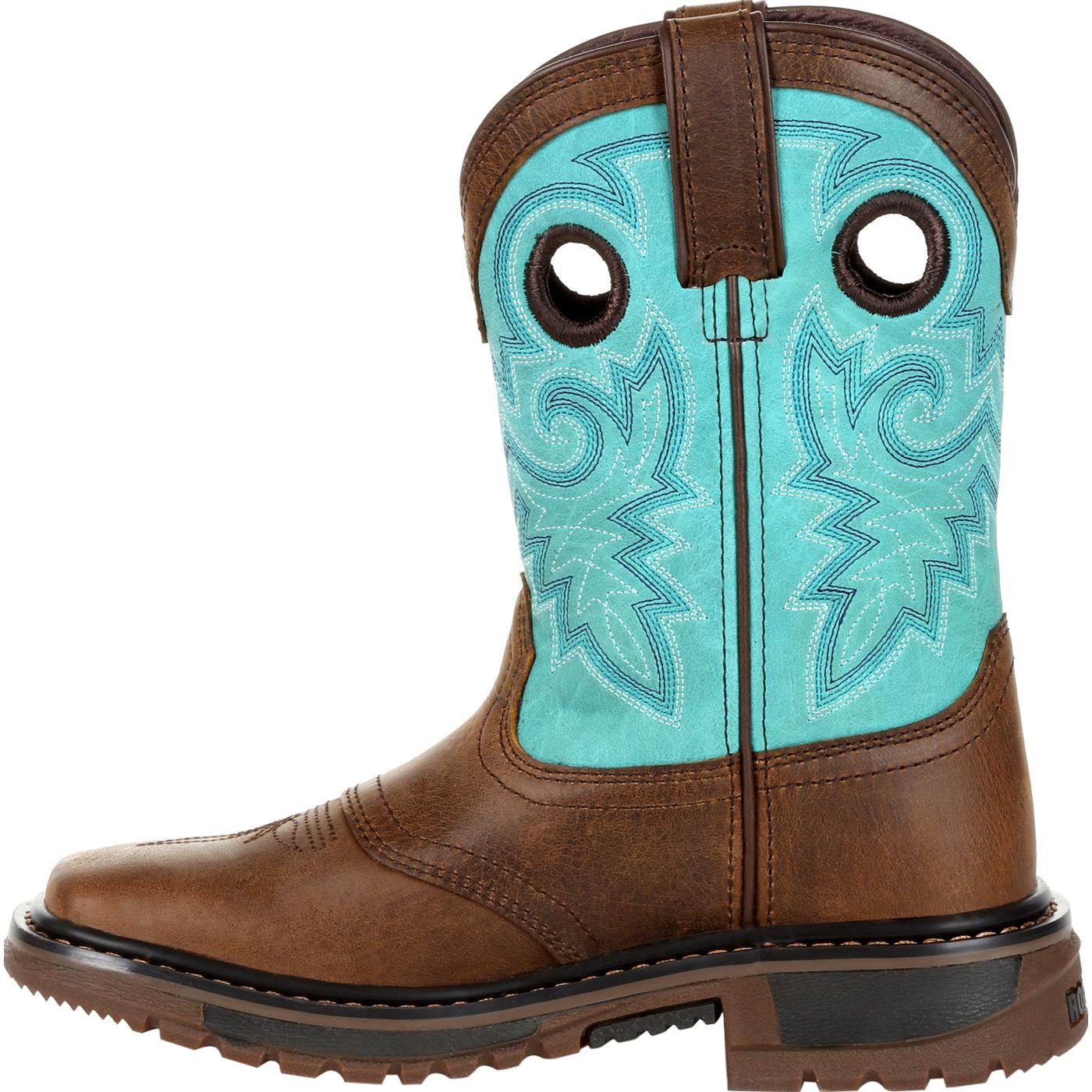 Rocky Kid's Original Ride FLX Western Boot Size 2.5(M) - image 5 of 7